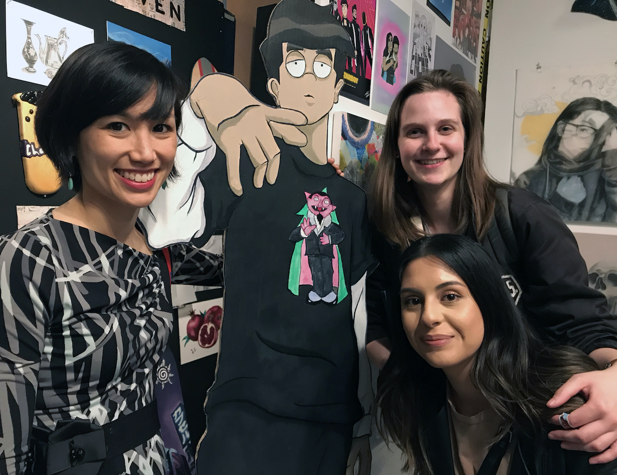 Dr. Largo and students