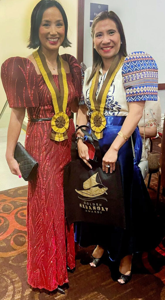 Dr. Marissa Largo and Leny Rose Simbre